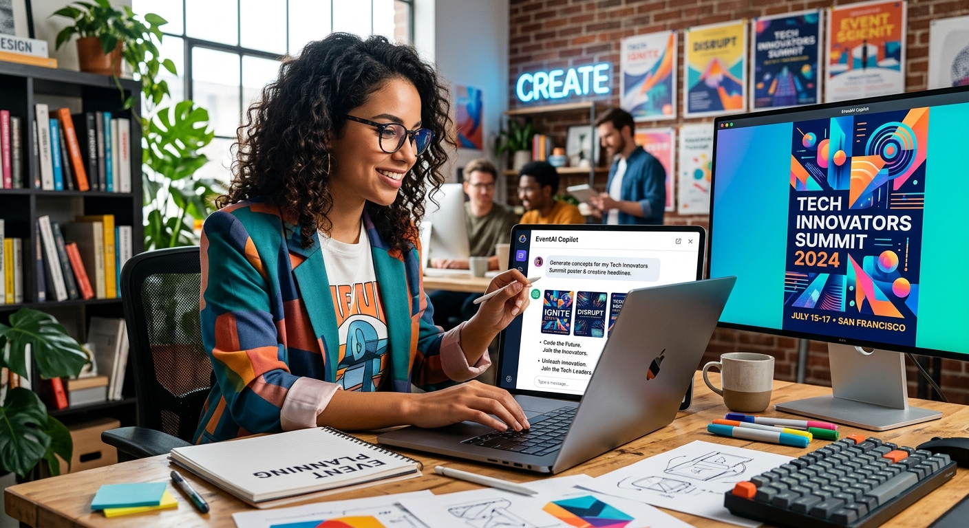 How to Use AI Chatbots to Plan Event Posters and Write Better Copy
